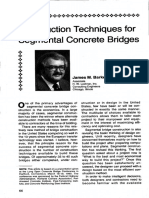 Construction Techniques For Segmental Concrete Bridges