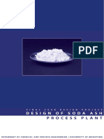 DESIGN of Sodium Carbonate PRODUCTION PLANT (Comprehensive Design Project)