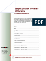 Designing With An Inverted-F PCB Antenna: For The EM250 and EM260 Platforms