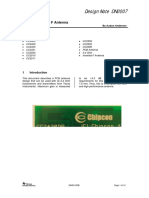 TI 2.4Ghz Inverted F Antenna DN007