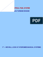 Typical Fuel System Gas Turbine Engine