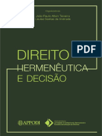 João Paulo Allain Teixeira - Direito, Hermenêutica e Decisão