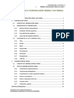 Unidad I Com Verbal y No Verbal ANTOLOGIA ORAL 2