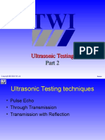 Ultrasonic Testing For LVL 1 & 2 Vol.2