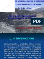 Investigacion de Taludes