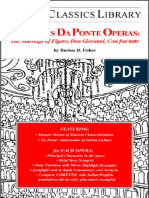 Burton D. Fisher-Mozarts Da Ponte Operas - The Marriage of Figaro, Don Giovanni, Cosi Fan Tutte-Opera Journeys Publishing (2006)