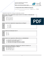 Taller Simce #4 - Numeros Enteros