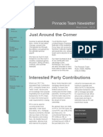 Pinnacle Team May-June 2010 Newsletter 