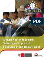 Orientaciones para El Psicólogo o Trabajador Social PDF