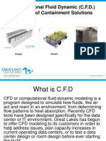 CFD Containment Modeling