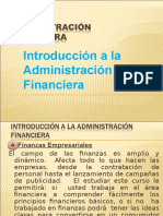 1 Introduccion A La Administracion Financiera e Indicadores Financieros