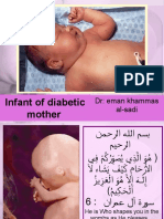 Infant of Diabetic Mother: DR: Eman Khammas Al-Sadi