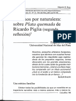 Asesinos Por Naturaleza - Edgardo Berg (Sobre Plata Quemada de Piglia)