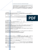 Formato de Contrato de Consultoría y Asesoría Especializada