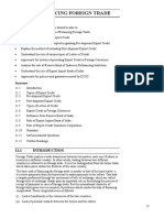 Financing Foreign Trade PDF