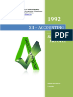 1992 Accounting Paper Xii