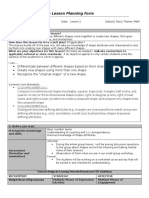 ED 345 Calvin College Lesson Planning Form