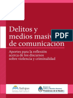 Delitos Medios Masivos Comunicacion