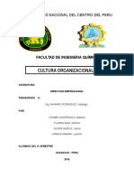 Cultura Organizacional Informe