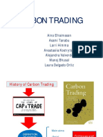 Carbon Trading and Carbon Credits