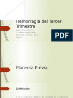 Hemorragia Del Tercer Trimestre