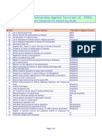 Document Checklist For C-TPAT Audit PDF