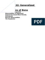 Chapter 22: Generalized Disease Conditions of Bone