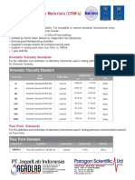 Paragon Scientific Lubricant Certified Reference Materials