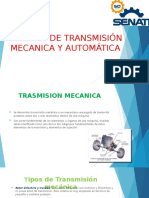 Sistema de Transmisión Mecanica y Automática