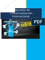 Propuesta de Comercializacion Internacional