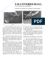 Microfilm ROG - A Free-Flight Model Airplane