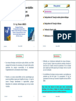 Integration Des Energies Renouvelables Aux Reseaux Electriques