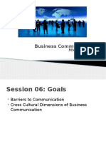 Business Communication: MMS-Ist Sem