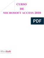 Curso de Access 2010