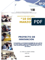 4 Proyecto de Innovación Aip-Crt 2016