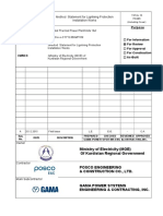 KP-00+++-CY712-BKM7109 Method Statment For Lightning Protection System Installation Works