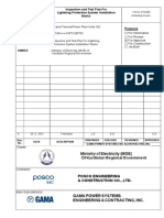 KP-00+++-CQ712-B7702 - ITP For Lightning Protection System Installation