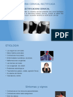 Columna Cervical Rectificada