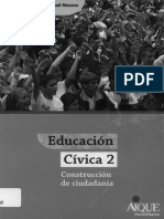 Educacion Civica 2 Construccion de Ciudadania