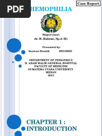 Hemophilia: Supervisor: Dr. H. Hakimi, Sp.A (K)