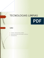 Tecnologias Limpias