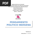 Pensamiento Politico Indigena