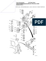 Backhoe - Swing Tower and Swing Cylinders