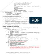 Consideraciones Generales para La Aplicación de Pruebas