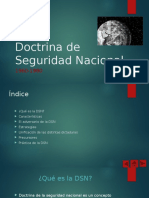 Doctrina de Seguridad Nacional.