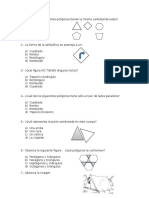 Prueba de Geometria 4° Básico