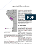 Segunda Expansión Del Imperio Incaico