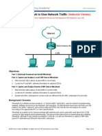 3.3.3.4 Lab - Using Wireshark To View Network Traffic - ILM