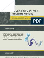 Proyecto Del Genoma y Proteoma Humano-Genética