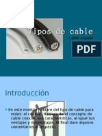 Tipos de Cable